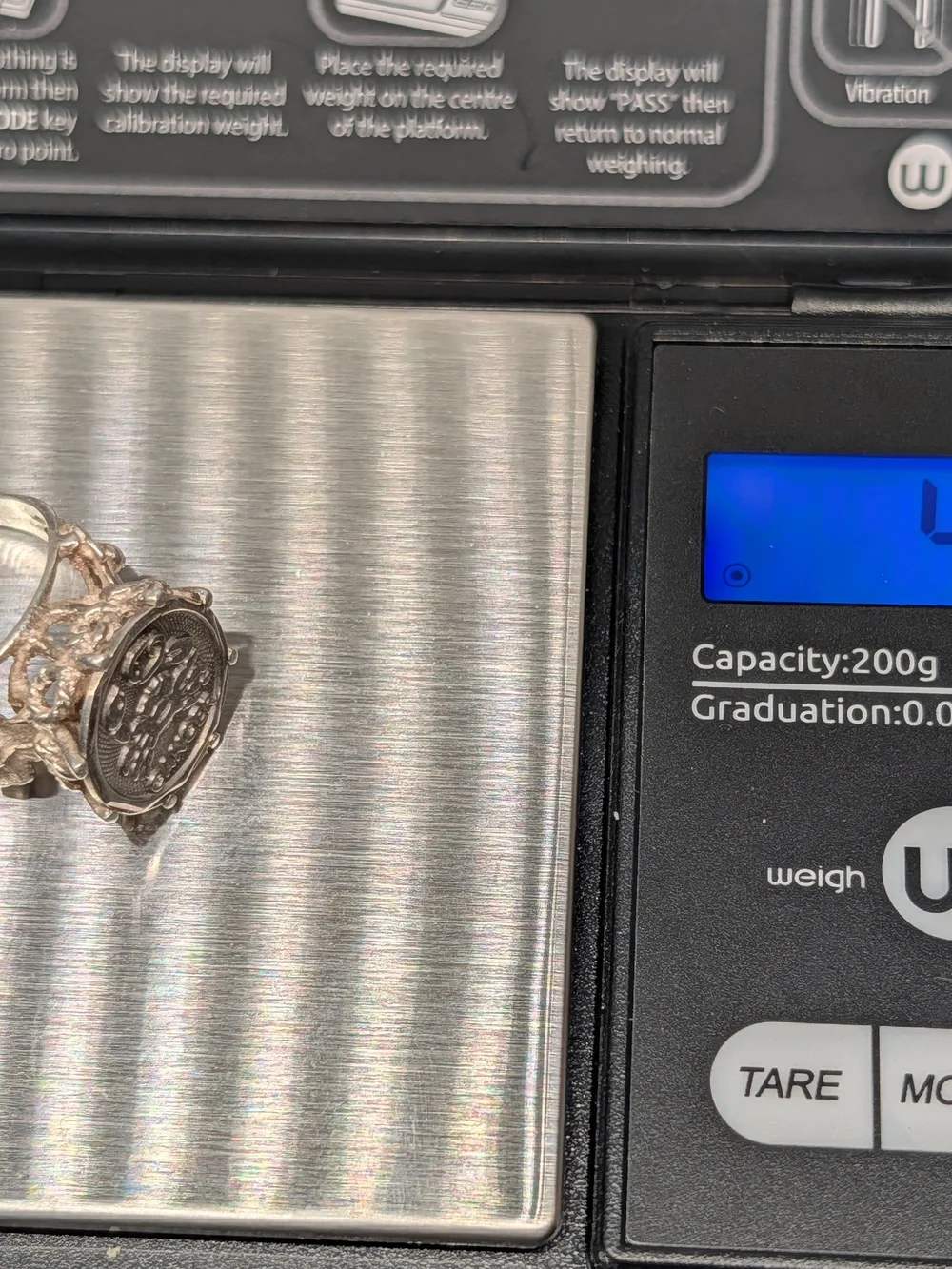 Sterling Silver Cancer Zodiac Signet Ring - Silver